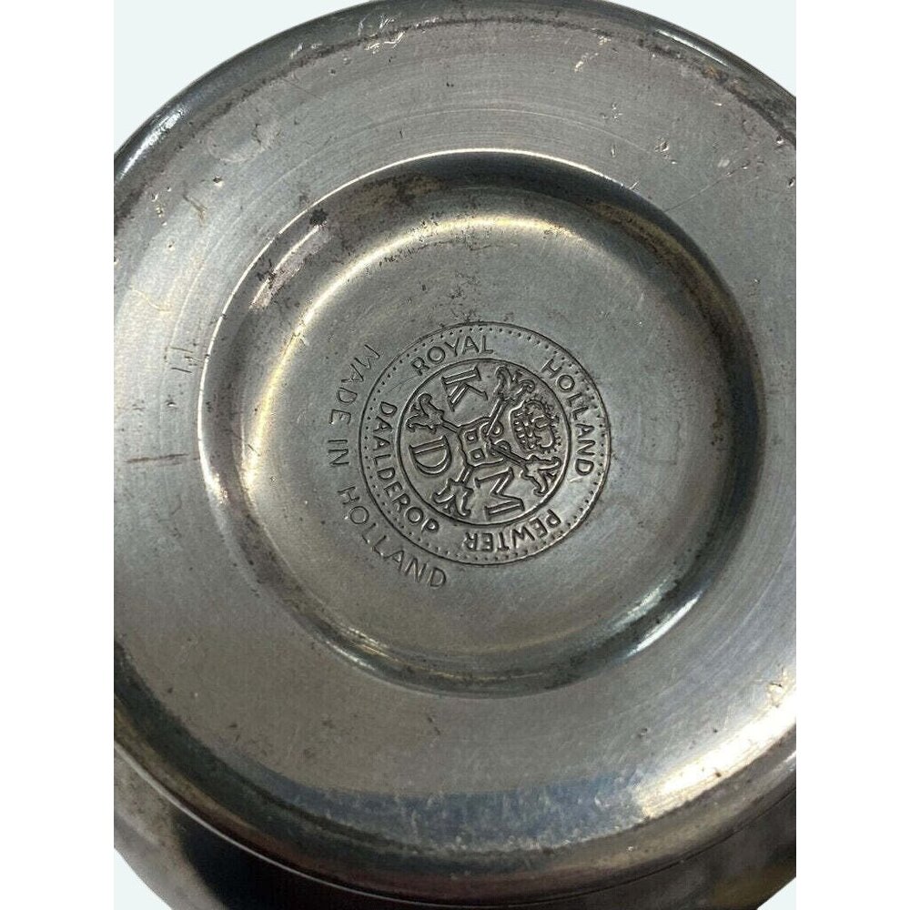 Vintage Royal Holland Pewter Vase Made In Holland - Picture 4 of 4